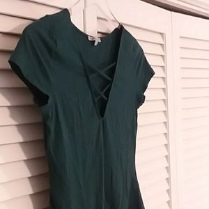 5 for $20! Charlotte Russe Blue green bodysuit